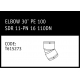 Marley Friatec Elbow 30° PE 100 SDR 11-PN 16 110DN - T615273